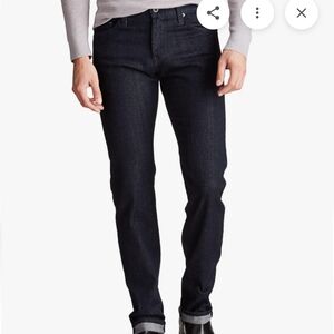 AG Adriano Goldschmied Dark Indigo Straight Jeans